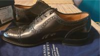 Lederschuh Herrenschuh schwarz NEU Black Semi Brogue Gr. 41 Köln - Zollstock Vorschau