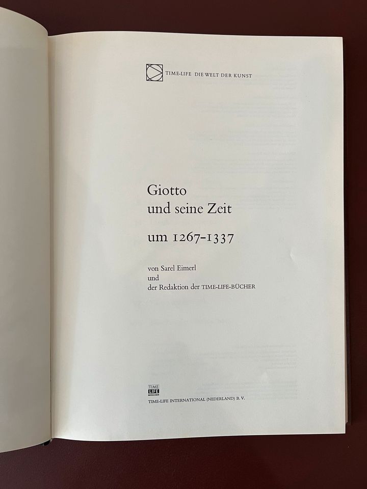 Buch „Giotto und seine Zeit“ von Sarel Eimerl in Köln