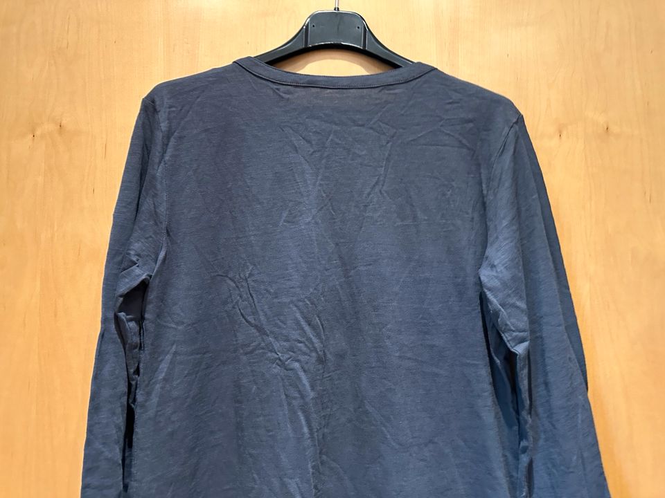 EDC by Esprit Shirt Longshirt Anthrazit Rüschen L Neu mit Etikett in Minden
