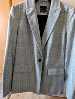 Karierter einknopf Blazer,  grau/blau Hessen - Schwalbach a. Taunus Vorschau