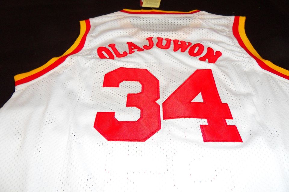 Hakeem Olajuwon Houston Rockets Retro Trikot Weiss in Köln