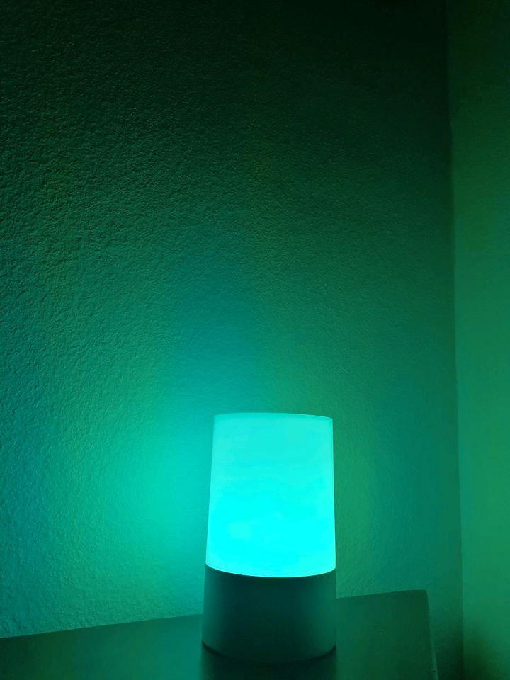 Nachtlampe (bunt) in Elmshorn
