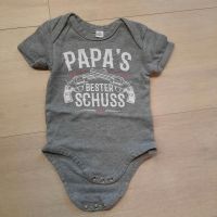 Babybody 50/56 kurzarm Papas bester Schuss Bayern - Schwabach Vorschau