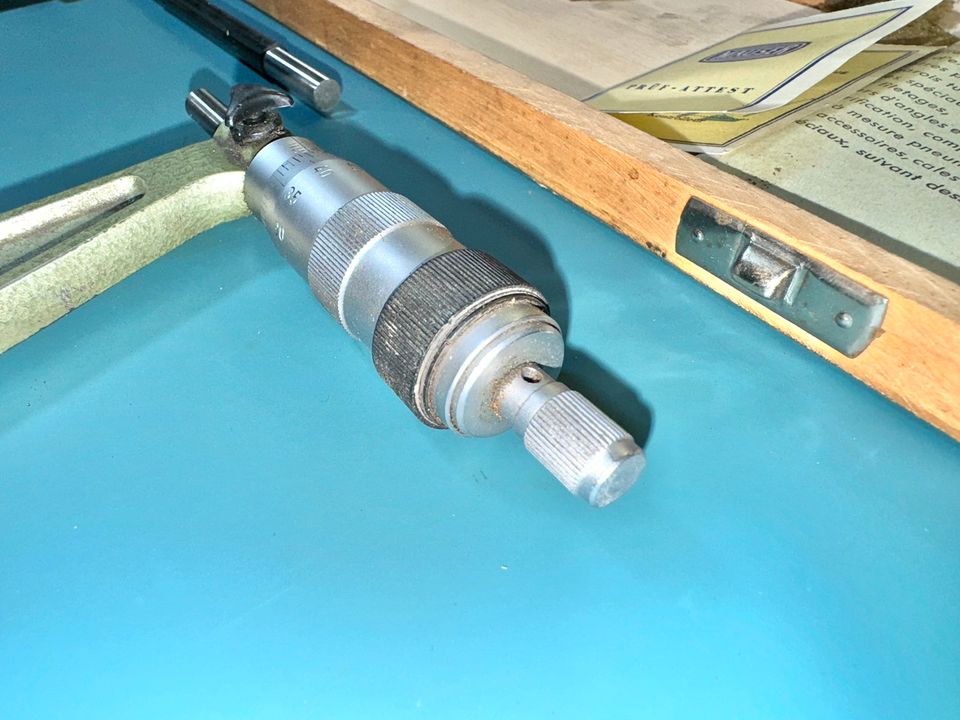 Mauser Bügelmeßschraube 125-150 mm Außenmikrometer Meßmittel in Remscheid