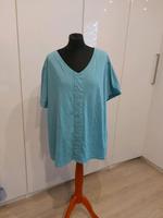Neuw. SHEEGO T-Shirt türkis Baumwolle 52 54 Hessen - Fulda Vorschau