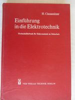 "Einführung in die Elektrotechnik", H. Claussnitzer, DDR, 1965 Brandenburg - Mühlenbecker Land Vorschau