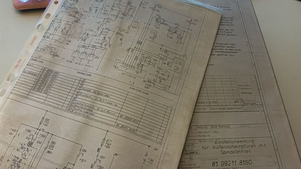 MAN elektr. Schaltpläne Pläne Motor Klima Türen etc. Oldtimer 70+ in Gießen