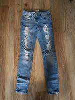 Skinny Jeans damaged blau Gr. 24 Gina Tricot Dortmund - Mitte Vorschau