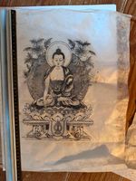 Malerei Pergamentpapier Indien Shiva Buddha Asien Nepal Tibet Schleswig-Holstein - Flensburg Vorschau