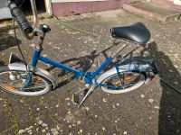 Fahrrad Rad Miniklapprad Klapprad blau Sachsen - Krostitz Vorschau