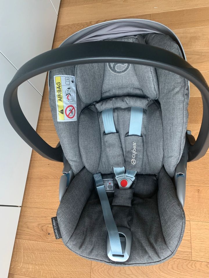 Cybex Cloud Z i-Size Plus Manhatten grey mid grey grau Babyschale in Montabaur