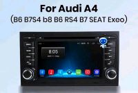 Android Auto Radio für Audi A4 B9 B8 B7 B6 S4 RS4 7Zoll Kr. Altötting - Burghausen Vorschau