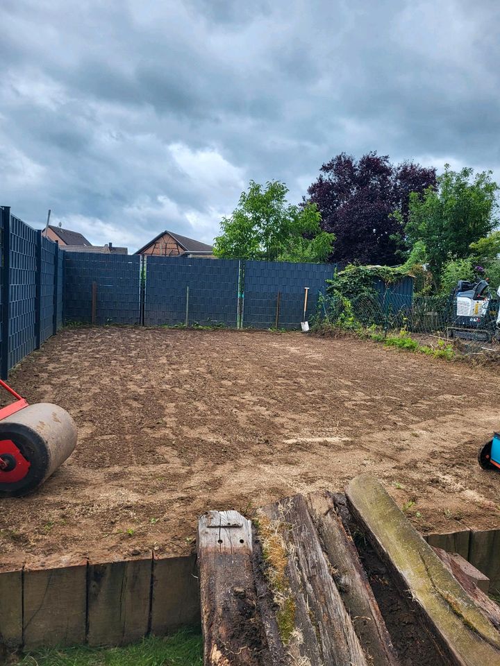 Ich biete Bagger und garten Arbeit in Düren