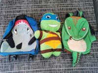 Rucksack Kinder Koffer turtels Hai Krokodil Sachsen-Anhalt - Staßfurt Vorschau