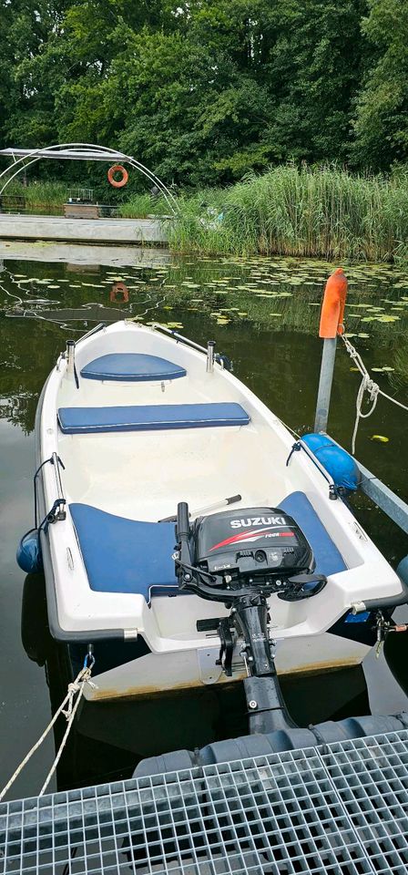 Motorboot,Ruderboot,Trailer, Motor in Oranienburg