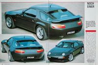Porsche 928 Reklame Berichte GTS S4 S Tuning Strosek Gemballa V8 Hessen - Hanau Vorschau