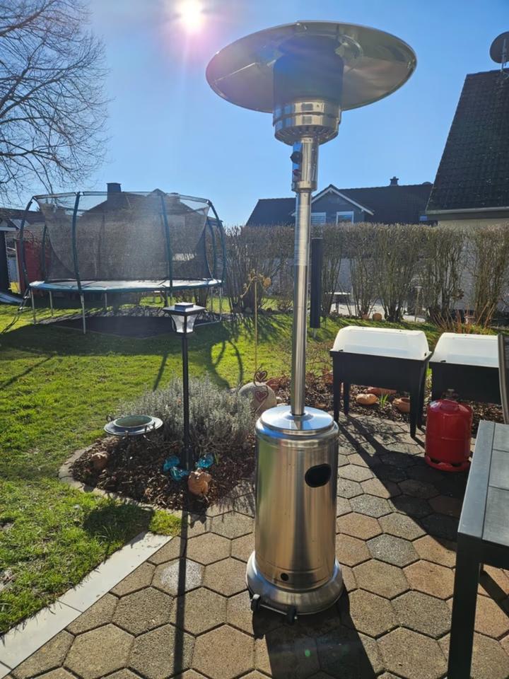 Terassenheizer/Heizpilz, komplett wie abgebildet, mit Anleitung in Nannhausen