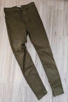 Zara Jeans skinny straight leg Stoff Hose Gr. 38 S M grün Düsseldorf - Pempelfort Vorschau