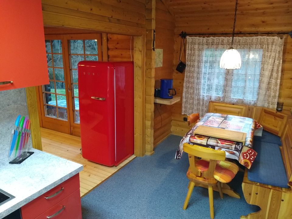 Ferienhaus Blockhaus Bluhmki in Hahn bei Marienberg