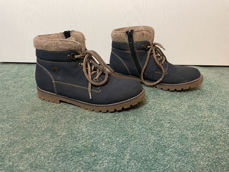 Rieker Stiefel/Stiefeletten für Mädchen, Größe 34, blau in Bayern -  Oberhausen a.d. Donau | Gebrauchte Kinderschuhe Größe 34 kaufen | eBay  Kleinanzeigen ist jetzt Kleinanzeigen