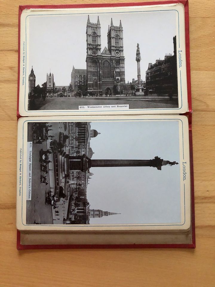 London Tourist Souvenir Album von 1890 in Sinsheim