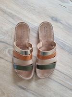 Italienische Sandalen Riemenpantolette Gr. 39 Baden-Württemberg - Hochdorf (Riß) Vorschau