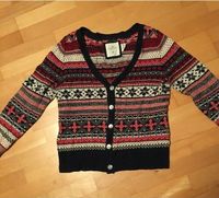 Bunte Strickjacke mit Perlmutt Knöpfe Baden-Württemberg - Freiburg im Breisgau Vorschau