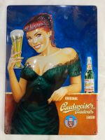 Blechschild Budweiser Sachsen-Anhalt - Weißenfels Vorschau