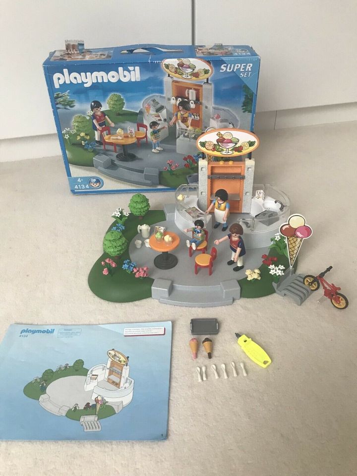 Playmobil 4134 Super Set Eissalon Eisdiele in Ratingen