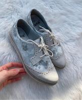 Jana schnürer Schuhe Schnürschuh Sneaker grau 37 Bayern - Ansbach Vorschau