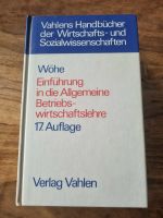 Wöhe "Einführung in die Betriebswirtschaftslehre" Bayern - Hallbergmoos Vorschau