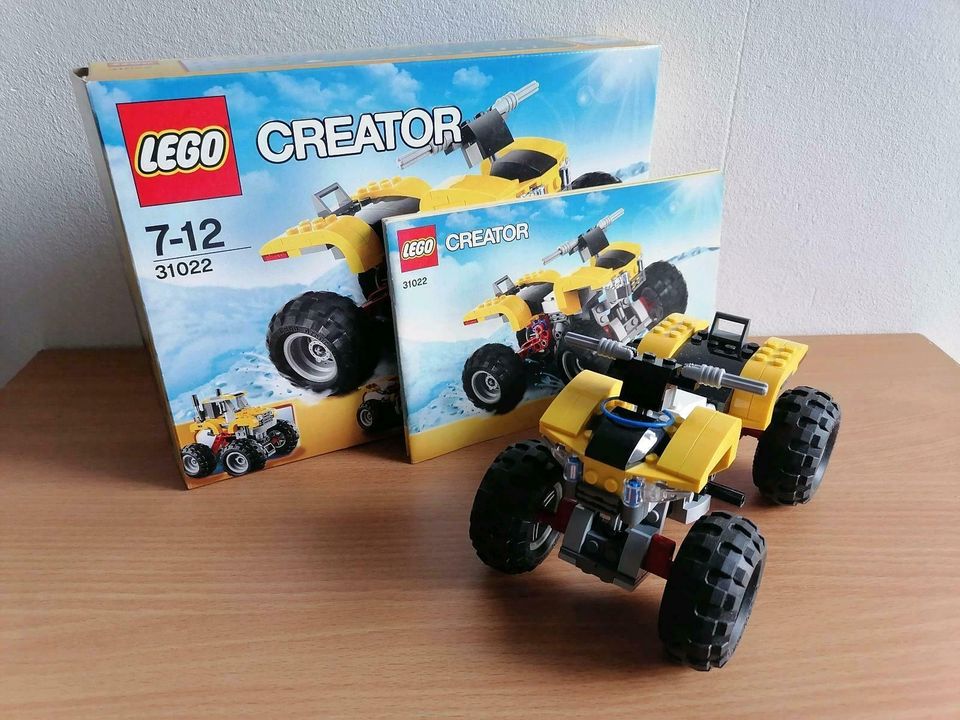 Lego Creator 3in1 31022 Quad / Monstertruck / Rennwagen in Beckingen