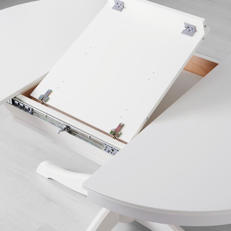 IKEA - Ingatorp Esstisch (weiß, ausziehbar) - Zustand: gebraucht in Neuss