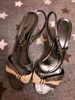 Wunderschöne Leder high heels vintage Italy Berzel exquisit 37 Hessen - Rimbach Vorschau