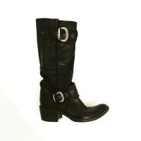 stiefel • lederstiefel • schwarz • vintage Berlin - Charlottenburg Vorschau