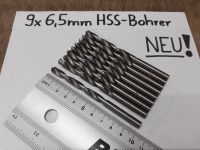 9 Stück 6,5 mm HSS-Stahlbohrer, Spiralbohrer, Bohrer, NEU Bayern - Krumbach Schwaben Vorschau