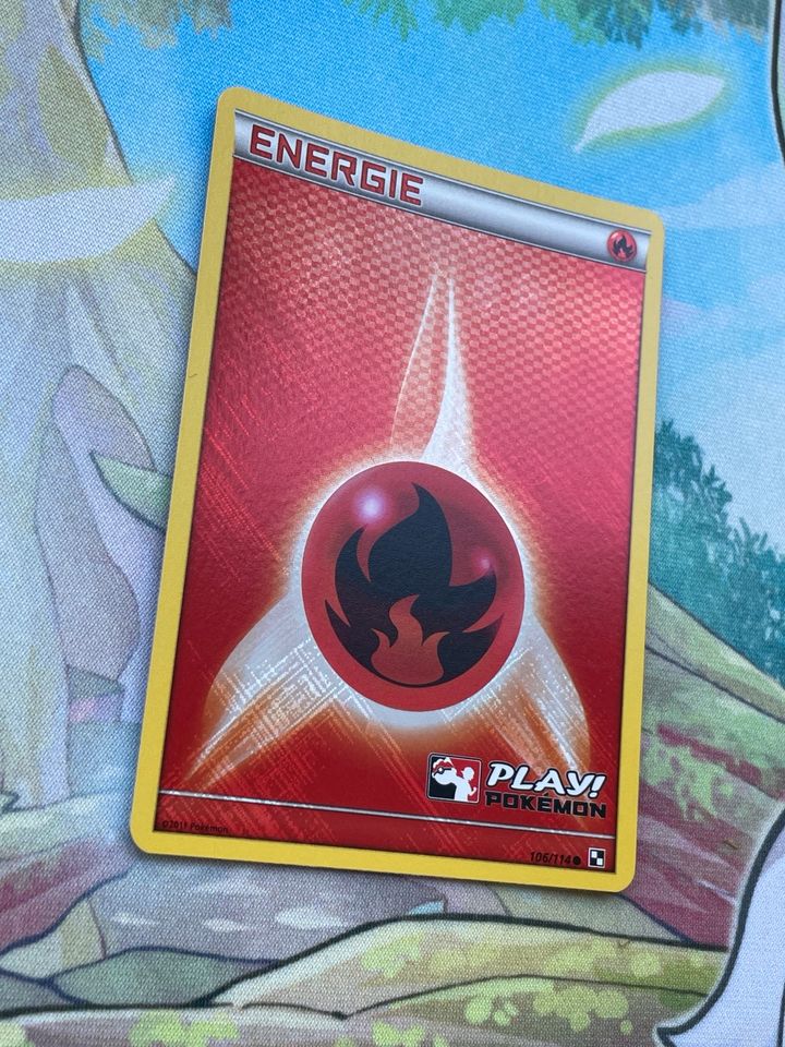 Pokémon play League promo holo Energie TCG 2011 in Potsdam