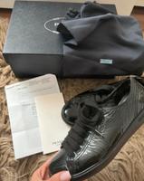 Prada Schuhe sneakers Sportschuhe schwarz Lack mit Rechnung Lindenthal - Köln Lövenich Vorschau