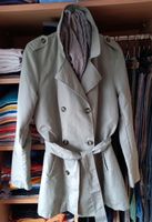 Jacke im Trenchcoat Style Gr. 38 khaki Bayern - Würzburg Vorschau