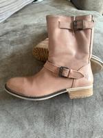 Marc O‘Polo Stiefeletten Gr. 7 beige Baden-Württemberg - Bruchsal Vorschau