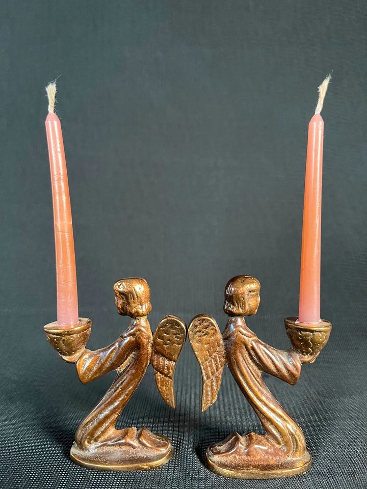 Kerzenständer / Engel / Dalbeck Bronze in Essen