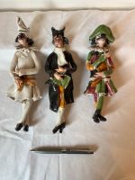 3 Figuren der italienischen Commedia dell‘Arte Harlekin Rheinland-Pfalz - Horbach(Bad Kreuznach) Vorschau