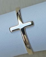 Kreuz Ring 9kt 375 Gold Religion Glaube Jesus Gott Unisex ♦️ 8668 Bayern - Lichtenberg (Oberfranken) Vorschau