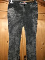 Buena Vista Jeans schwarz/grau gr S mit Steinchen Rheinland-Pfalz - Welling Vorschau