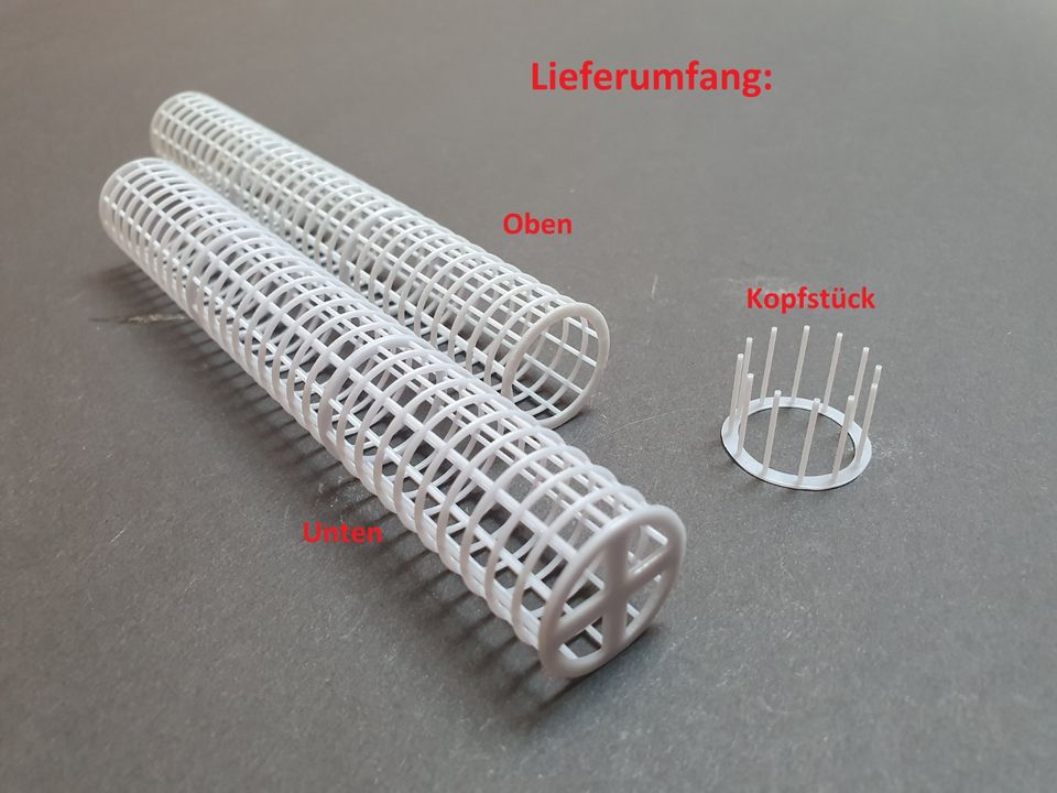 Bewehrungskörbe 22mm Bewehrungskorb Bohrpfahl Pfahlgründung 1:50