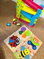 Diverses Kleinkind Spielzeug Holz Autobahn Puzzle bunt Montessori Bayern - Forchheim Vorschau