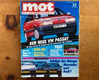 mot Die Auto Zeitschrift Heft 23, 31. Oktober 1986 VW Passat München - Untergiesing-Harlaching Vorschau