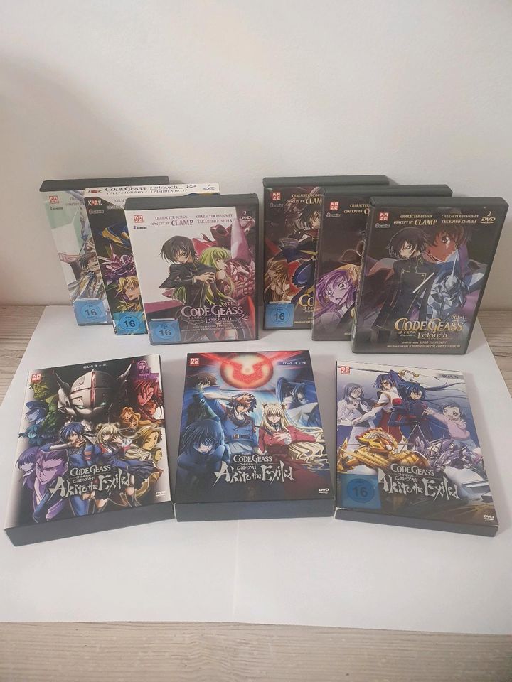 Code Geass Staffel 1&2 komplette Serie + 5 OVAs Akito the exiled in München