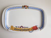 Brotzeitplatte Original Seltmann Weiden ohne OVP ca. 29 x 18 cm Schleswig-Holstein - Ahrensburg Vorschau