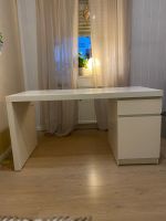 Ikea Malm Schreibtisch weiß 140x65x73 Bayern - Viereth-Trunstadt Vorschau